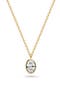 selected 18K Gold Plated / White