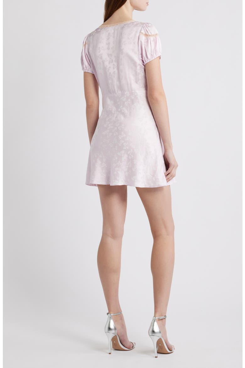 Sylara Silk Minidress, Alternate, color, ORCHID ICE