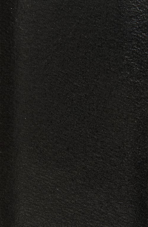 Alexander Mcqueen Mcqueen Sling Leather Belt In Black/silver