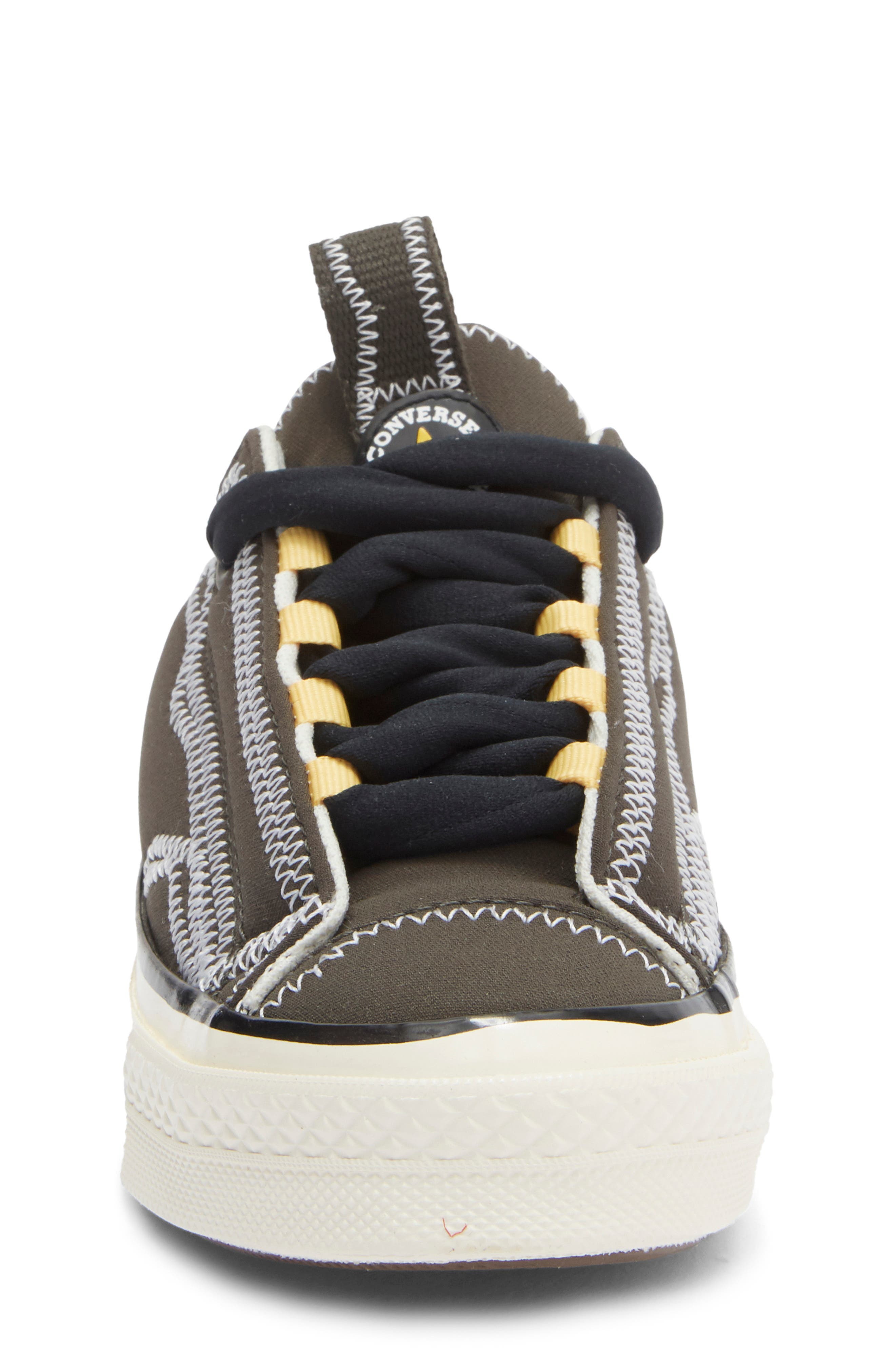 Converse Kids' Chuck Taylor All Star 70 Puff Ox Low Top Sneaker, Alternate, color, Dense Canopy/ Egret