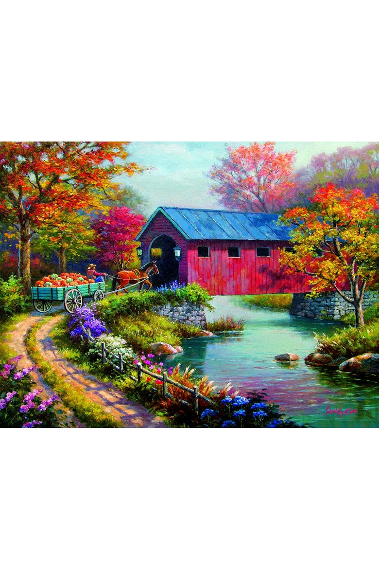 Pumpkin Harvest 300 piece Jigsaw Puzzle for Adults, Alternate, color, Multicolor