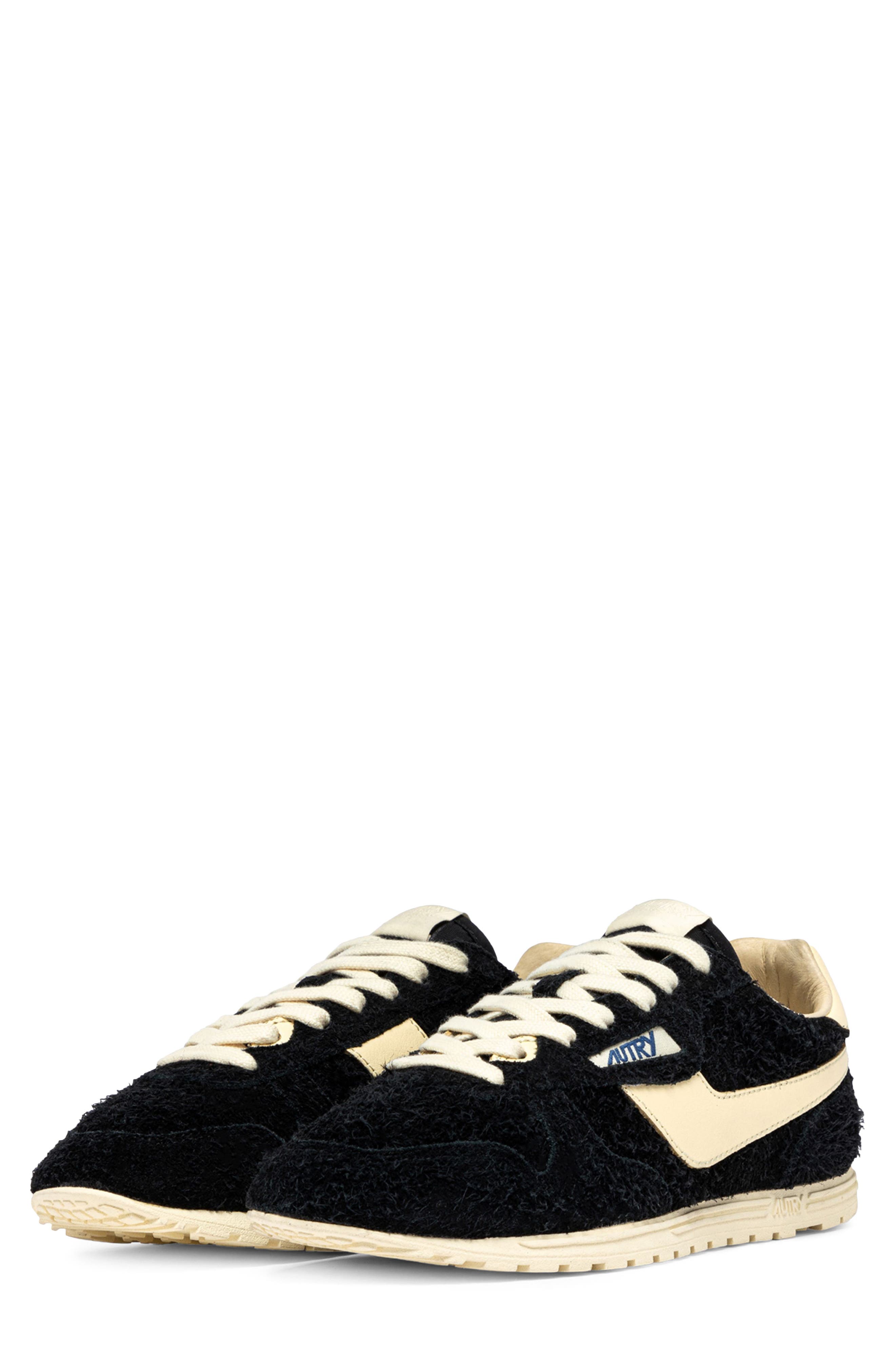 AUTRY Windspin Low Sneaker, Alternate, color, Black