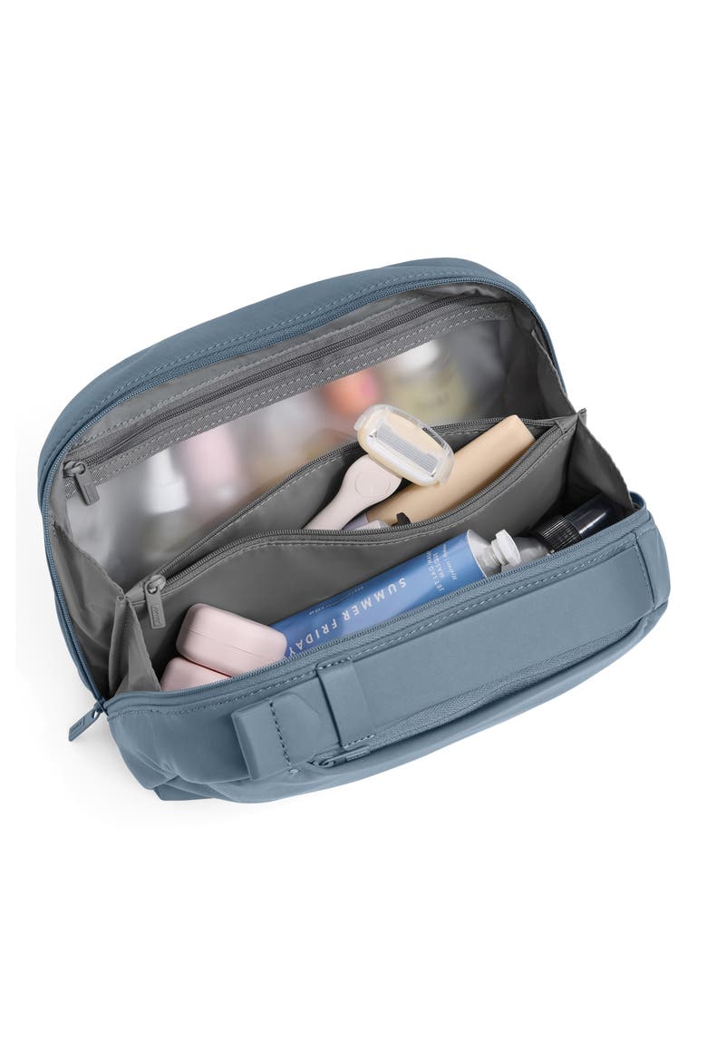 The Large Toiletries Bag, Alternate, color, COAST BLUE