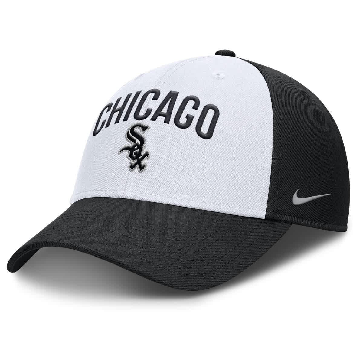 nike white sox cap