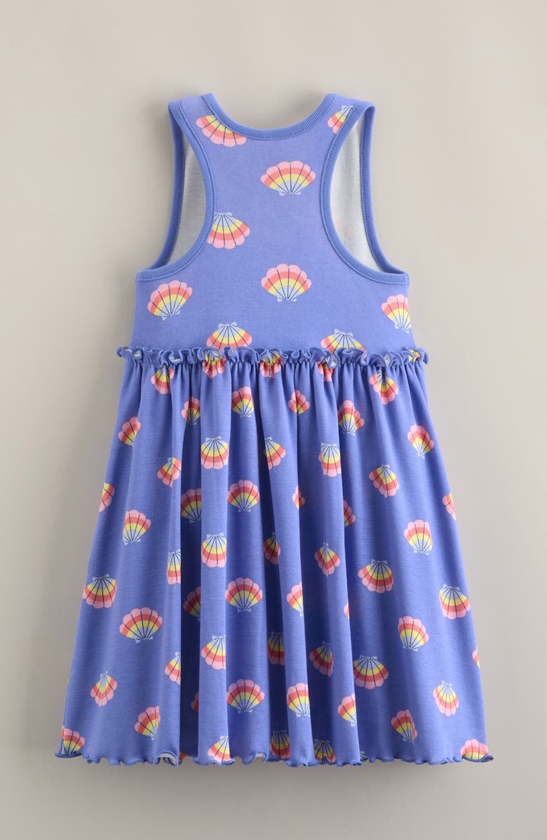 Tucker + Tate Kids' Print Racerback Dress, Alternate, color, Blue Persia Rainbow Seashells