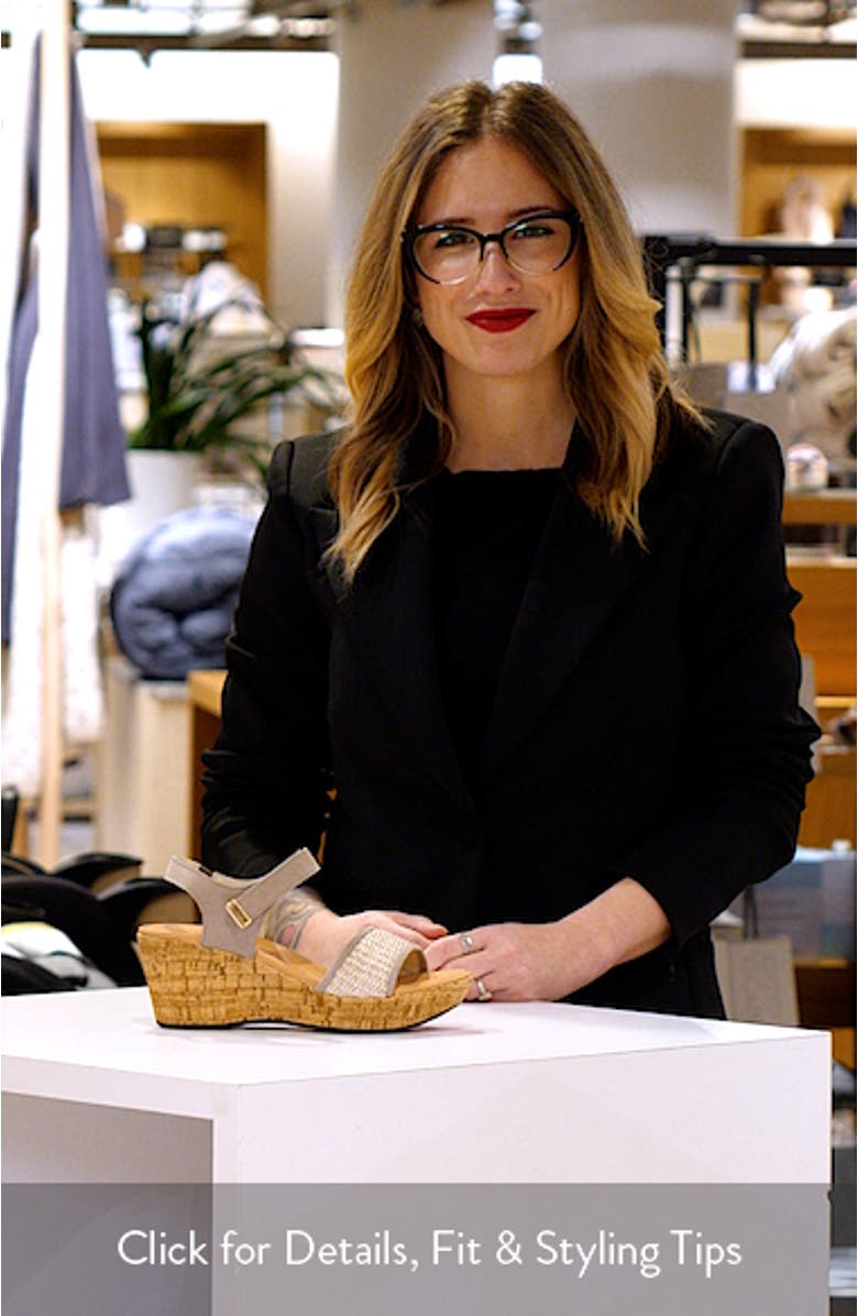 Summer Wedge Sandal, sales video thumbnail