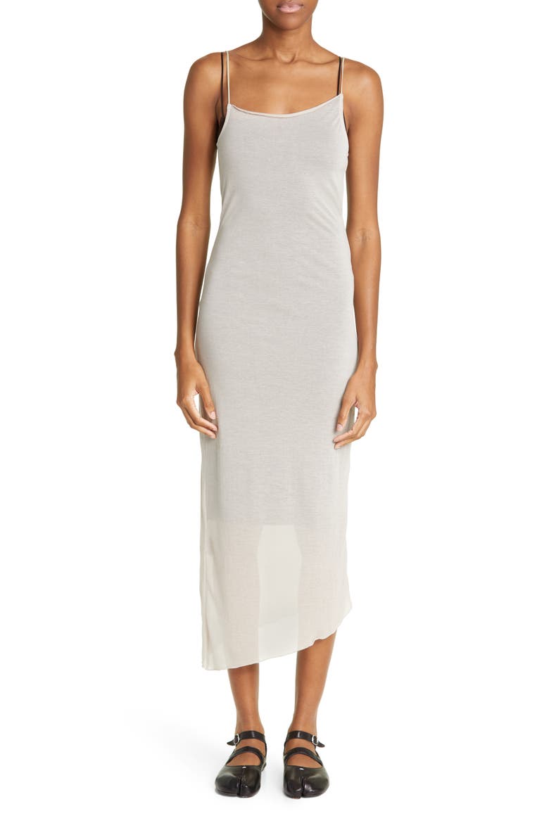 Sora Asymmetric Two Piece Dress, Main, color, BROWN/LIGHT GREY