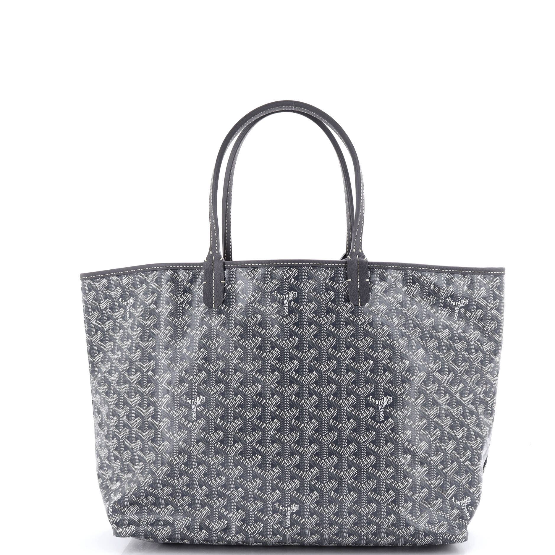 Pre-Owned Goyard Saint Louis Tote Coated Canvas PM, Main, color, 