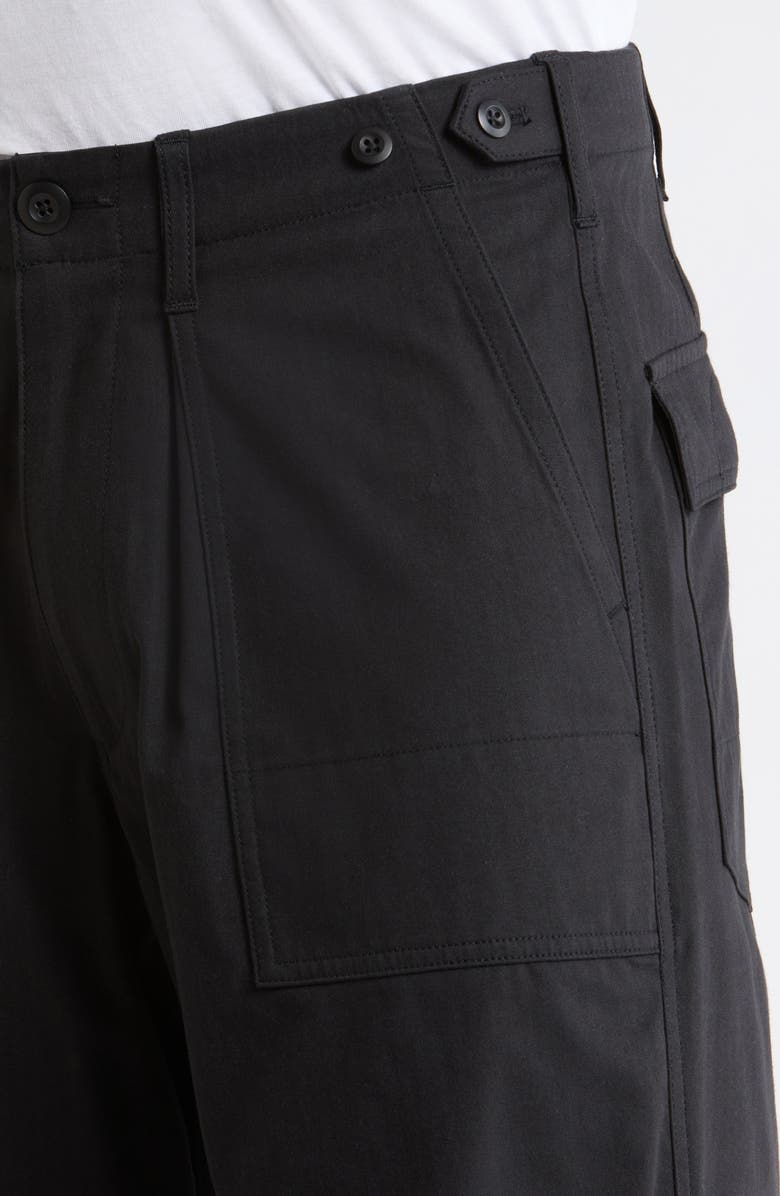 Snow Peak Takibi Herringbone Pants, Alternate, color, Black