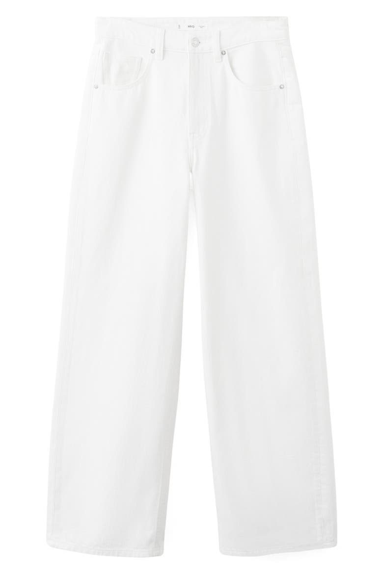 Mid Rise Balloon Jeans, Alternate, color, WHITE