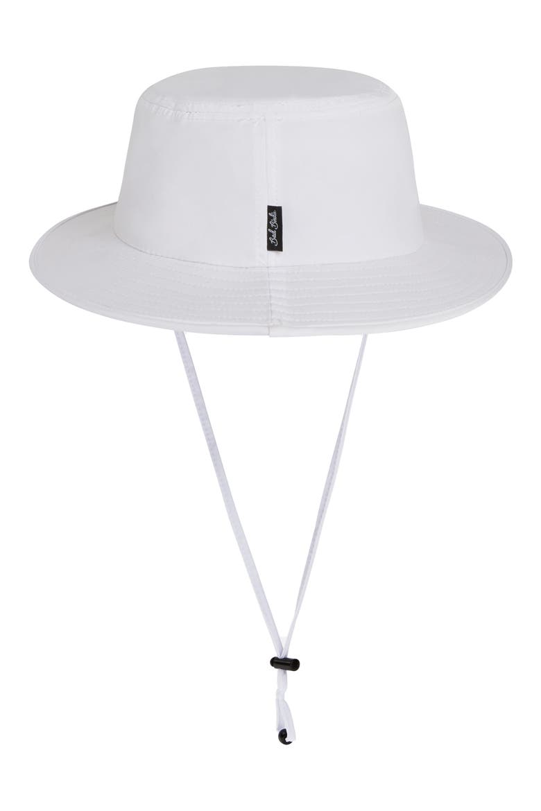 Embroidered Logo Sun Hat, Alternate, color, WHITE