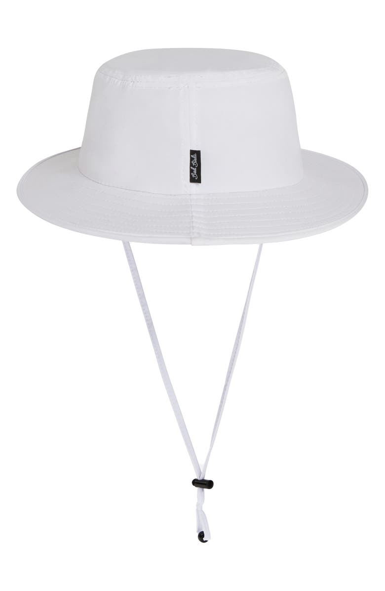 Bad Birdie Embroidered Logo Sun Hat, Alternate, color, White