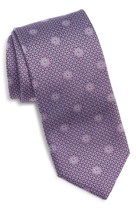 Flower Silk Tie