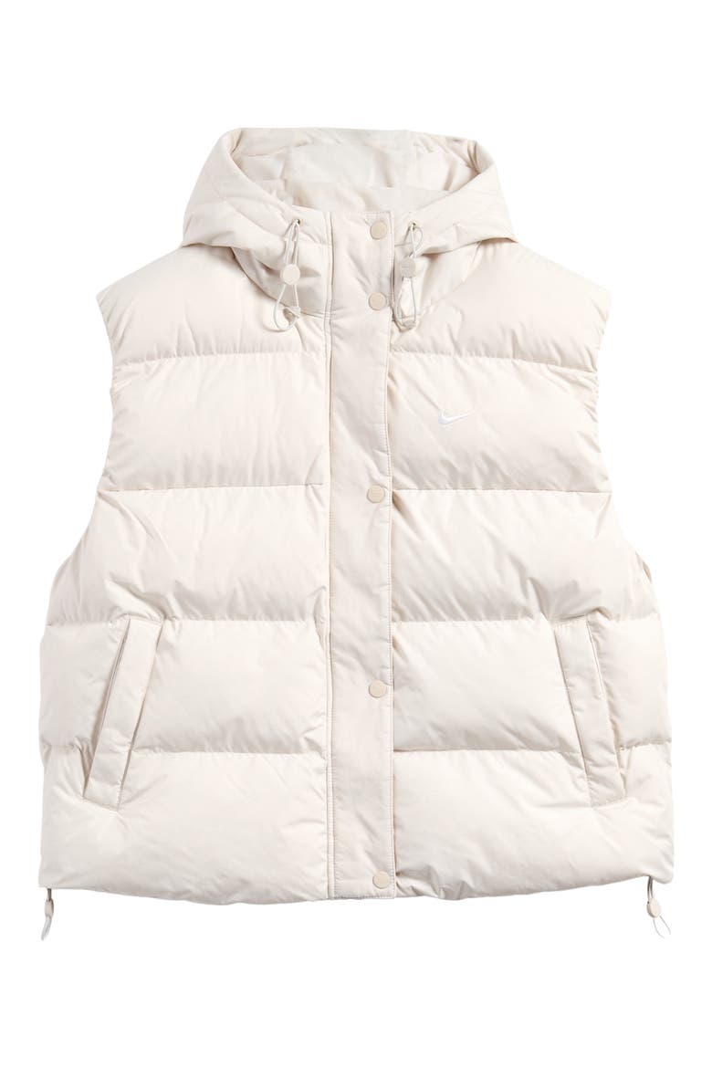 Therma-FIT Hooded Puffer Vest, Alternate, color, 104 LTOWBR/WHITE
