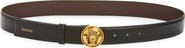 Versace Medusa Medallion Buckle Leather Belt