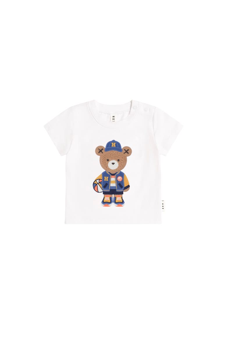 Baller Hux White Tee, Main, color, White