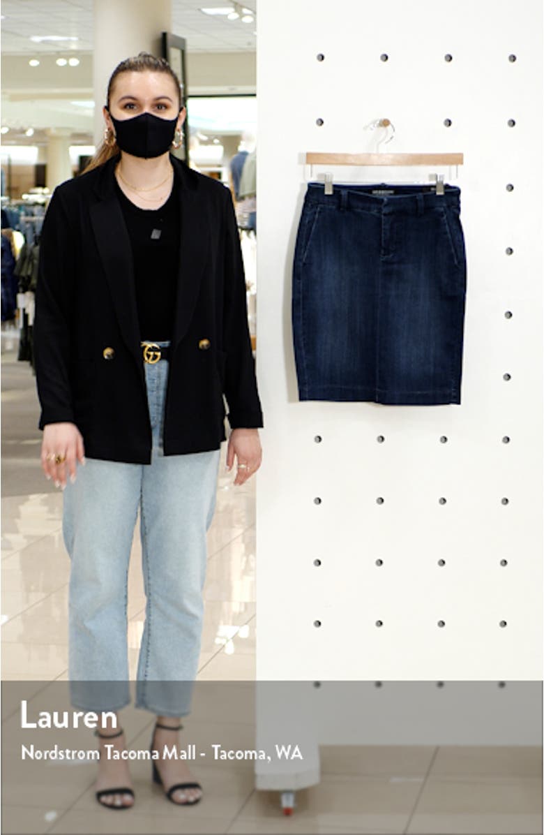 Denim Pencil Skirt, sales video thumbnail