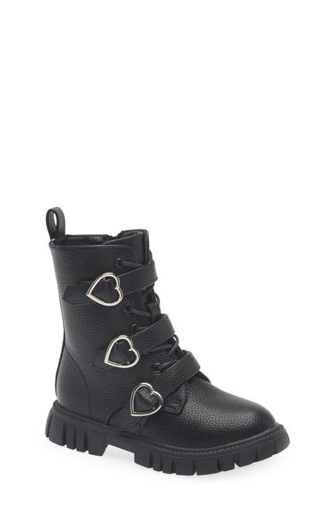 Kids' Love Me Combat Boot (Toddler, Little Kid & Big Kid)