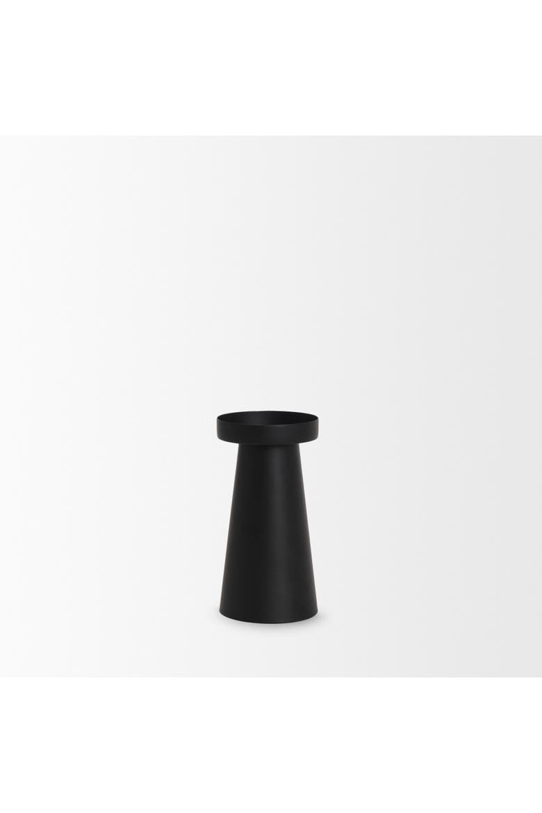 Quadir Metal Candle Holder, Alternate, color, Black