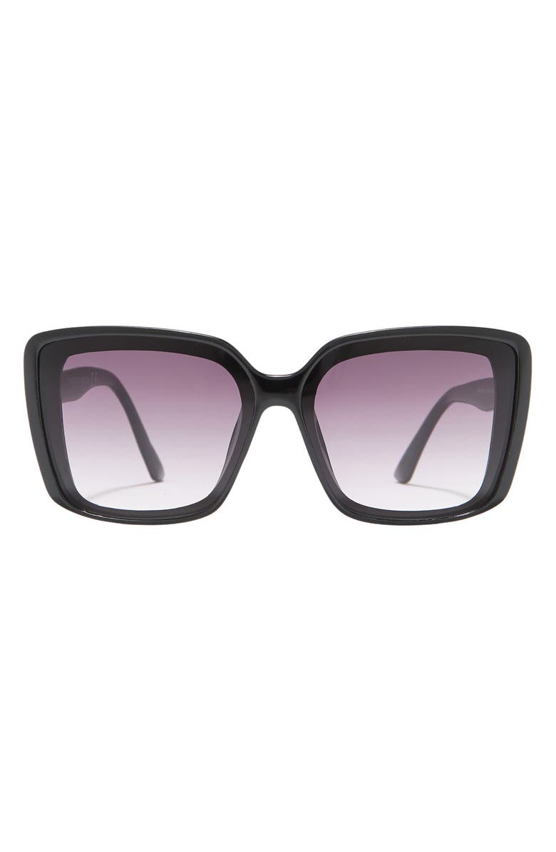 Vince Camuto Double Frame 65mm Square Sunglasses, Main, color,