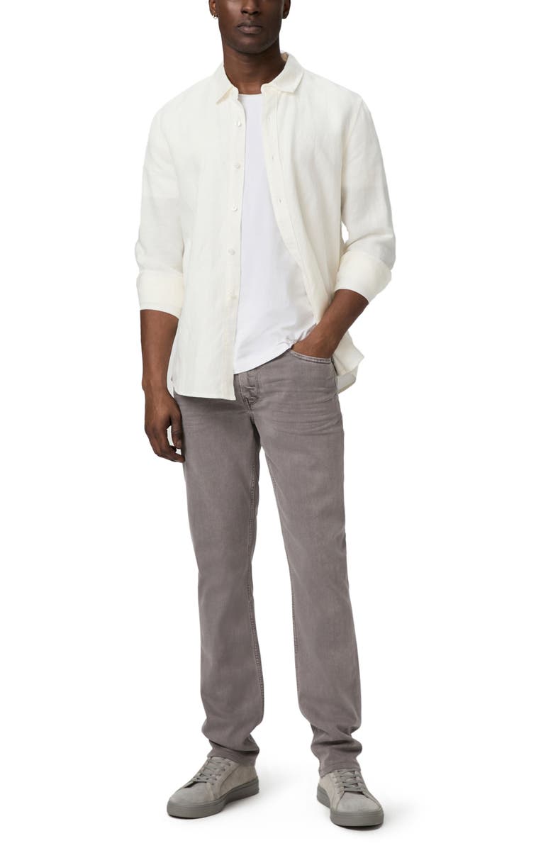 PAIGE Transcend Lennox Slim Fit Pants, Alternate, color, Vintage Earl Grey