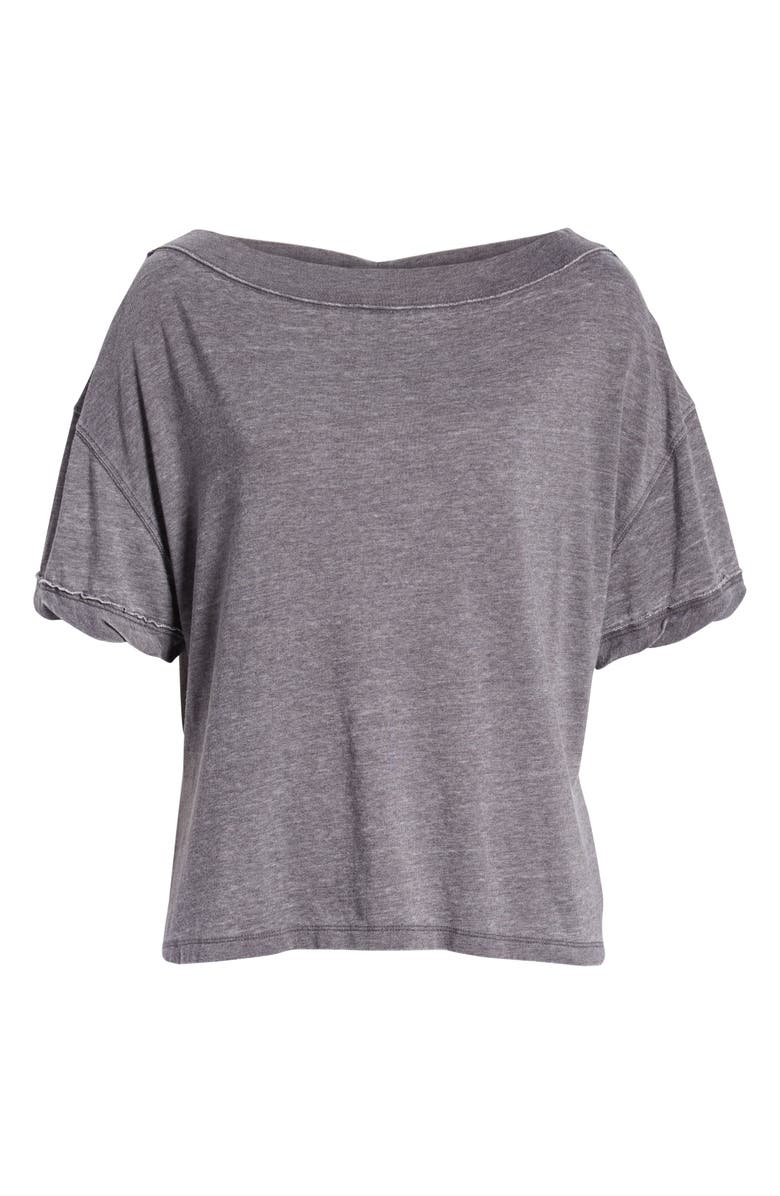 Free People Viola Open Back Tee, Alternate, color, 