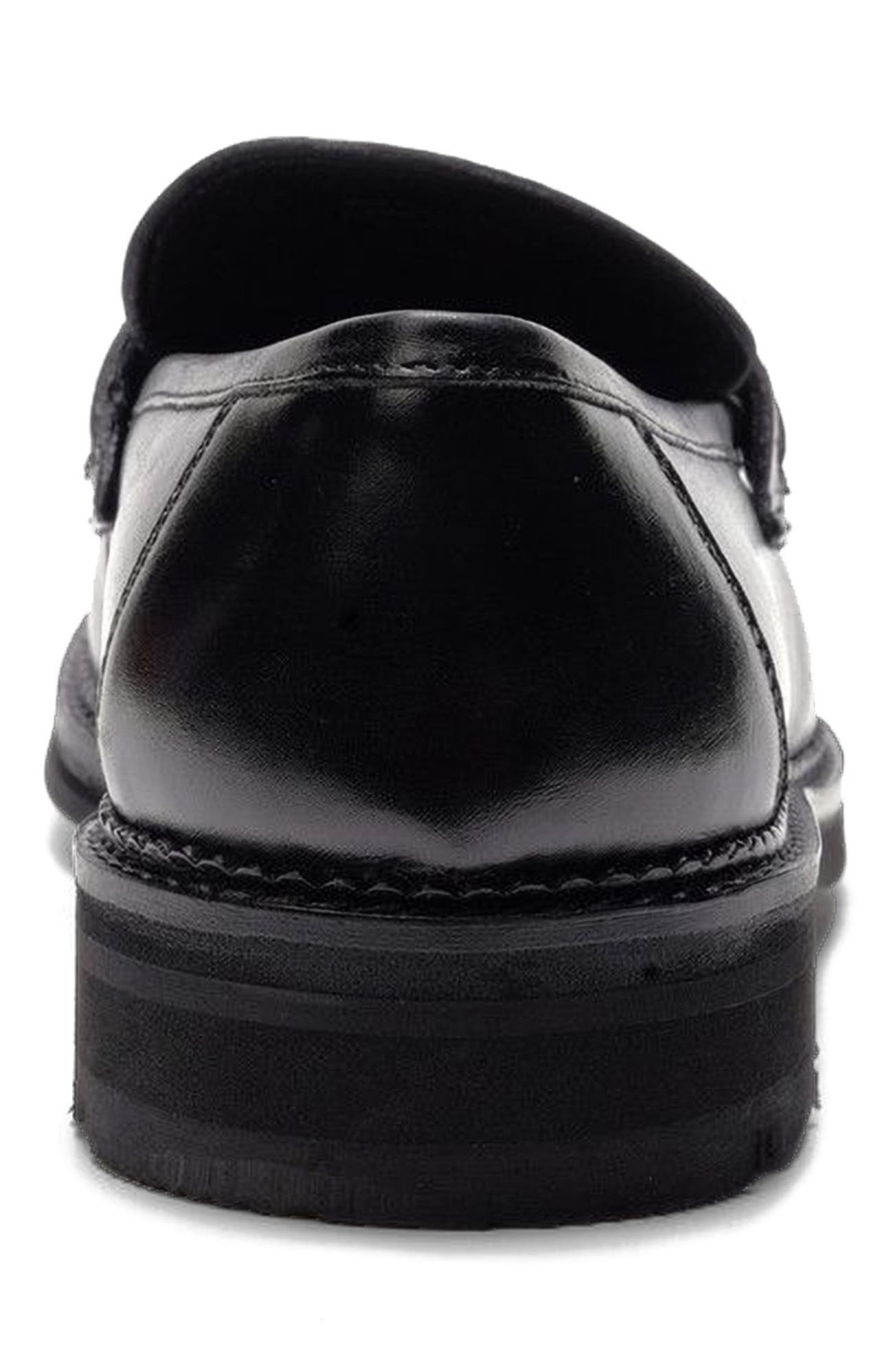 A. Veer Baron Bit Loafer, Alternate, color, Black Leather