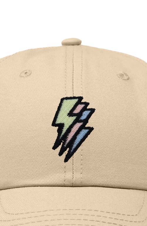 Dalix Lightning Cap In Khaki
