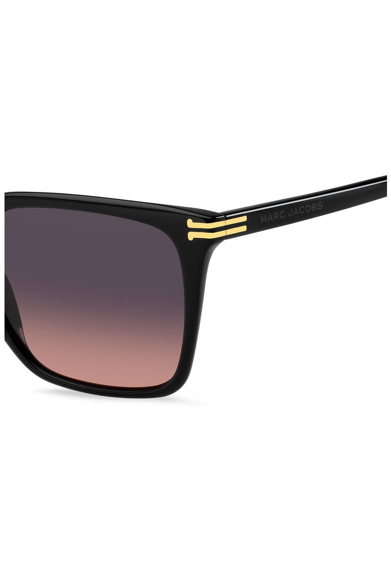 55mm Square Sunglasses, Alternate, color, 0807-FF