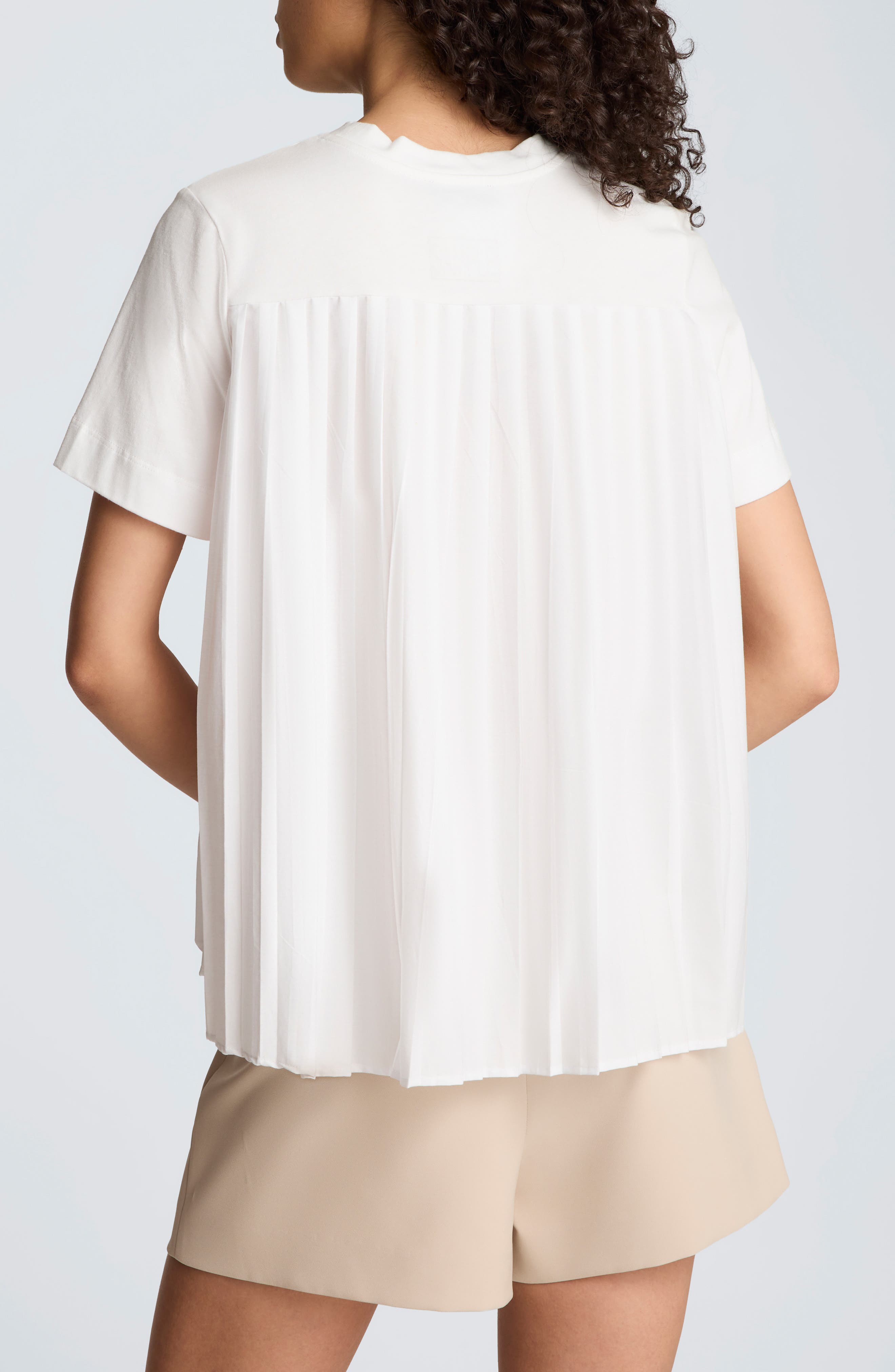 High/Low Pleat Back Top - image 4