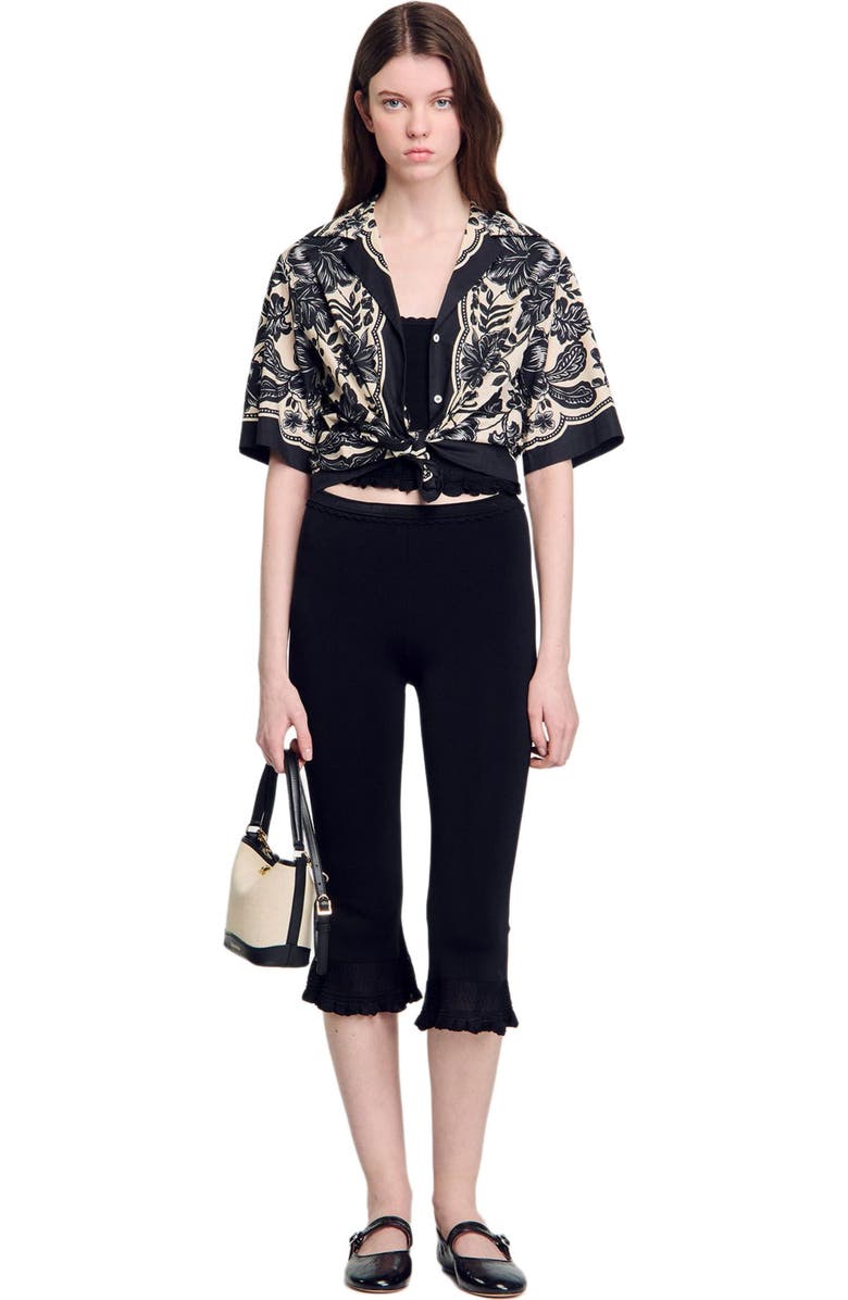 SANDRO Tangoso small bag, Alternate, color,