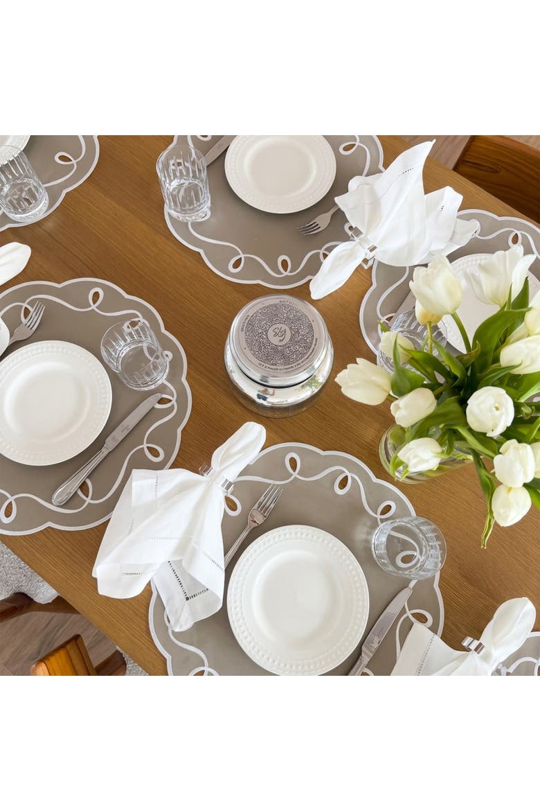 Lasso Placemat, Alternate, color, Beige