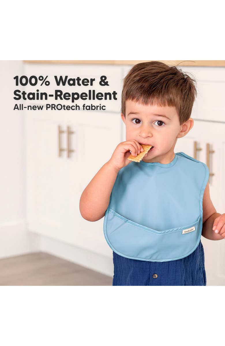 KeaBabies 3-Pack Presto Waterproof Bibs, Alternate, color, Basics