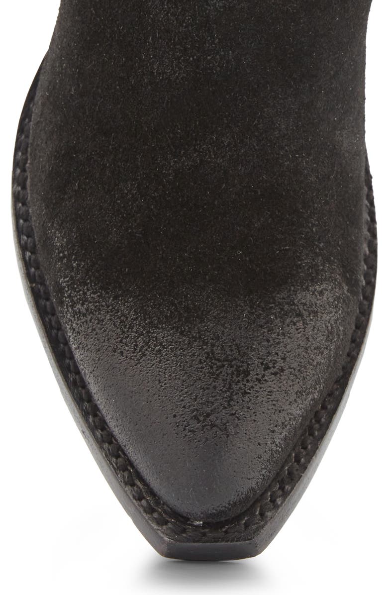 Frye Sacha Stud Western Boot, Alternate, color, Blac