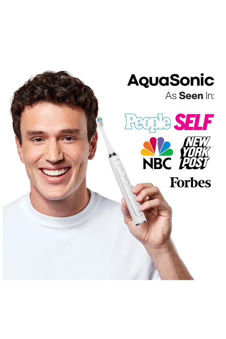 Elite Rechargeable Ultra-Whitening Power Electric Toothbrush, Alternate, color, OPTIC WHITE