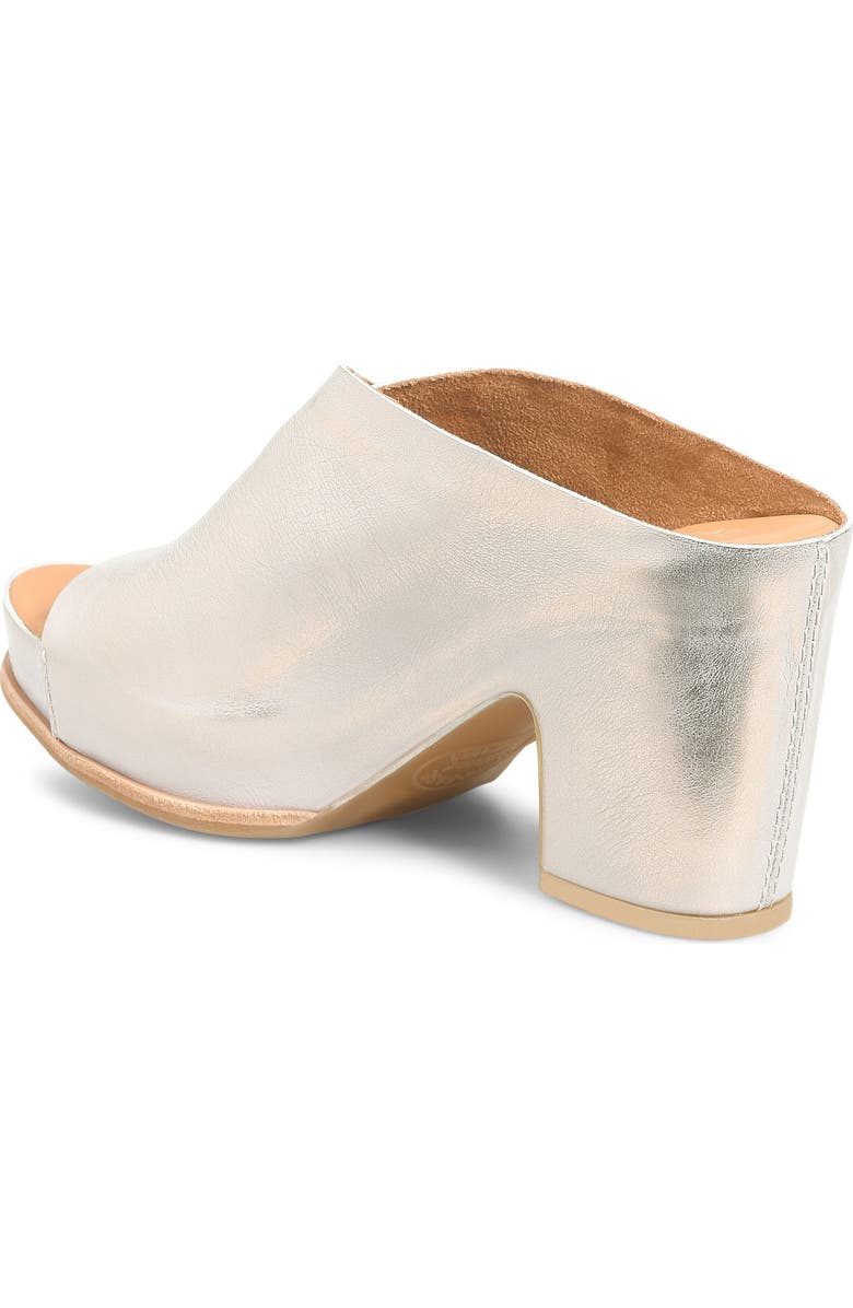 Kork-Ease<sup>®</sup> Stowe Platform Slide Sandal, Alternate, color, Champagne Metallic