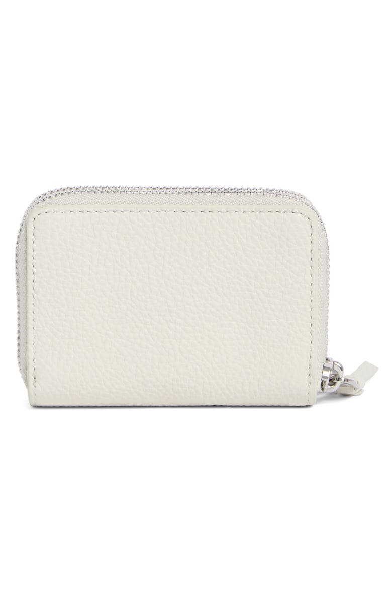 Fetch Leather Card Wallet, Alternate, color, PAMPAS WHITE