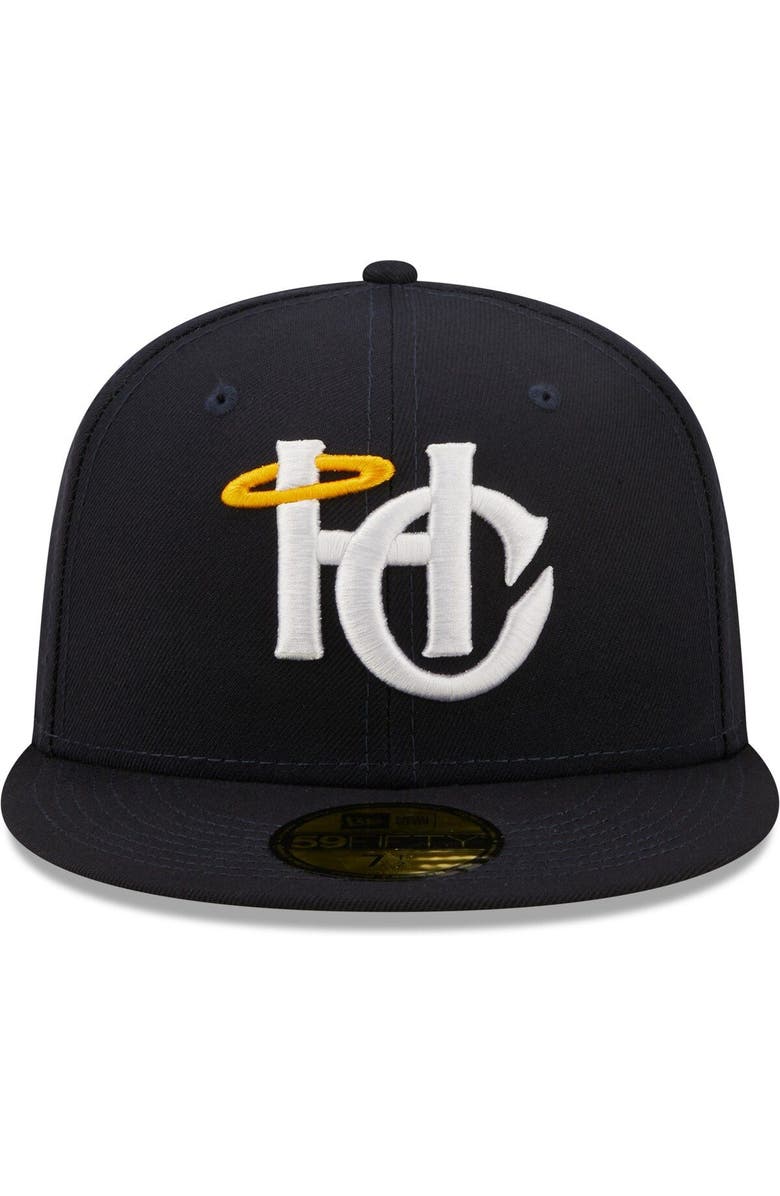 New Era Men's New Era Navy Charleston RiverDogs Authentic Collection 59FIFTY Fitted Hat, Alternate, color, Navy