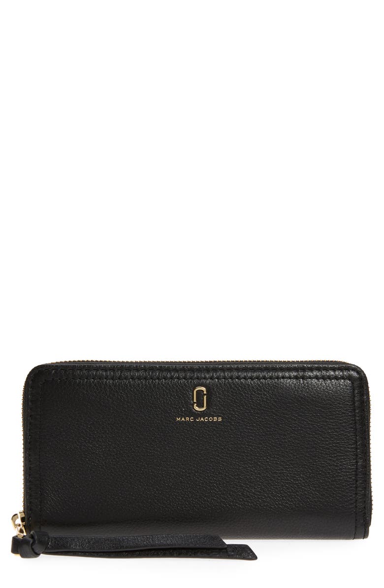 Marc Jacobs The Marc Jacobs Standard Leather Continental Wallet, Main, color, 