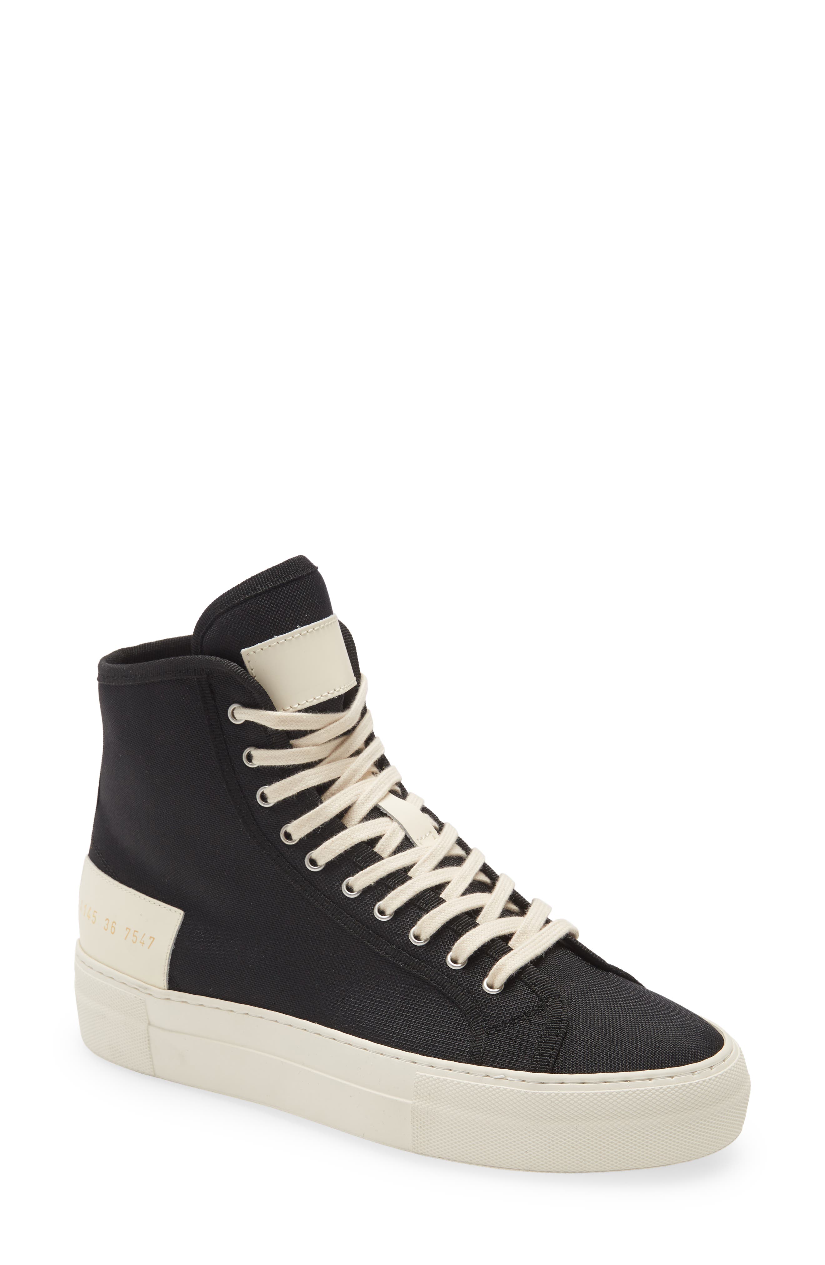 Common Projects Tournament High Top Sneaker, Main, color, 