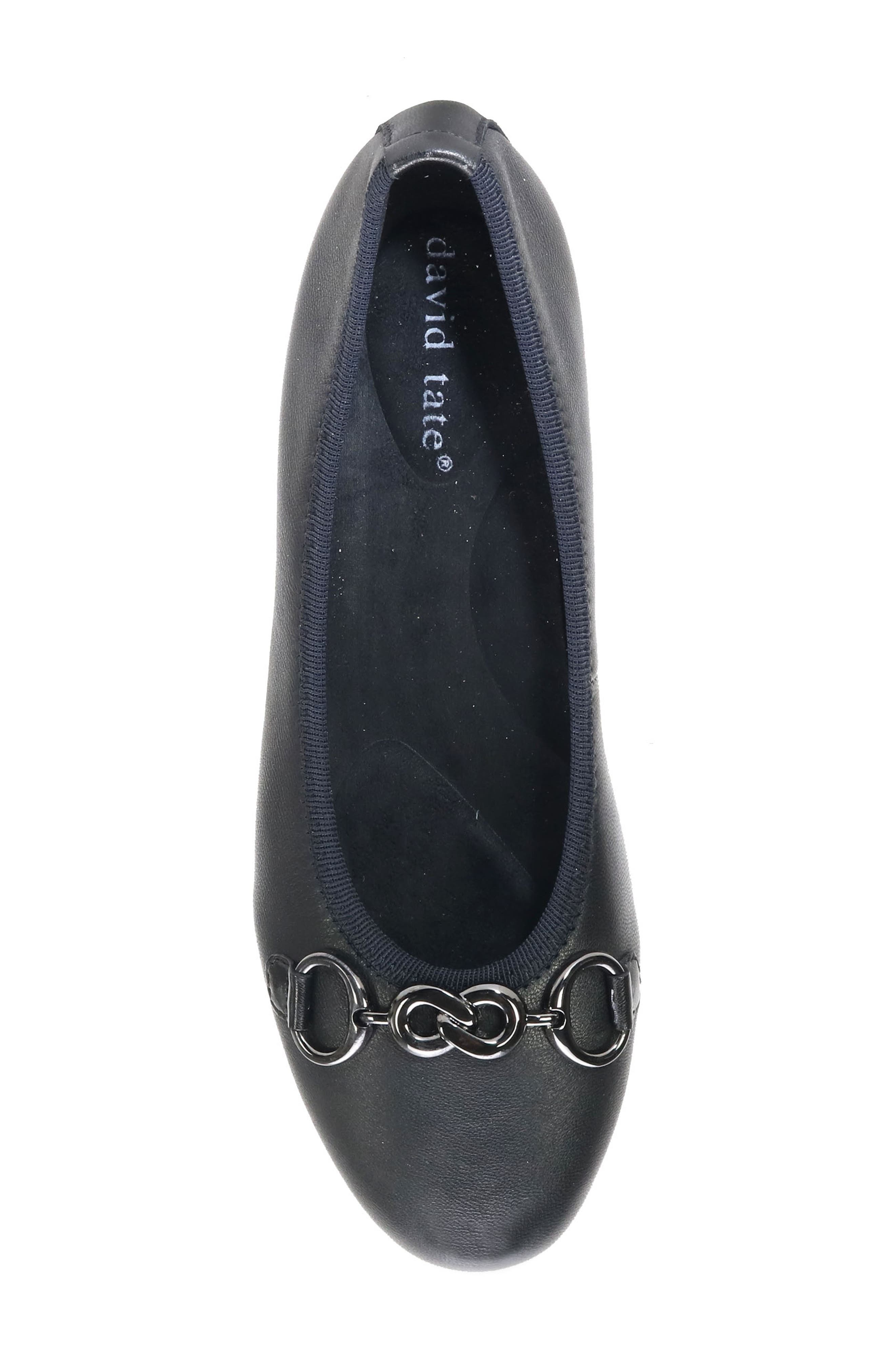 David Tate Omega Flat, Alternate, color, Black Lamb