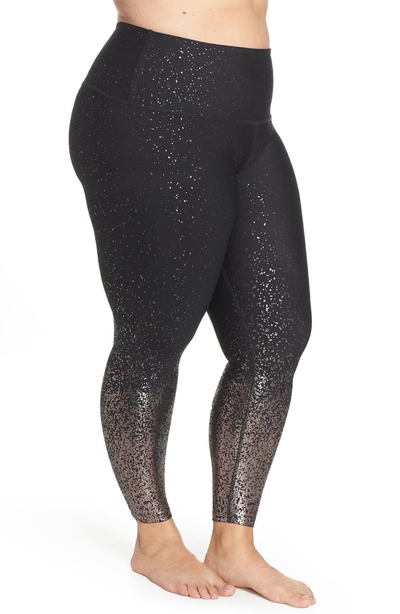 Beyond Yoga Alloy Ombré Leggings, Alternate, color, 