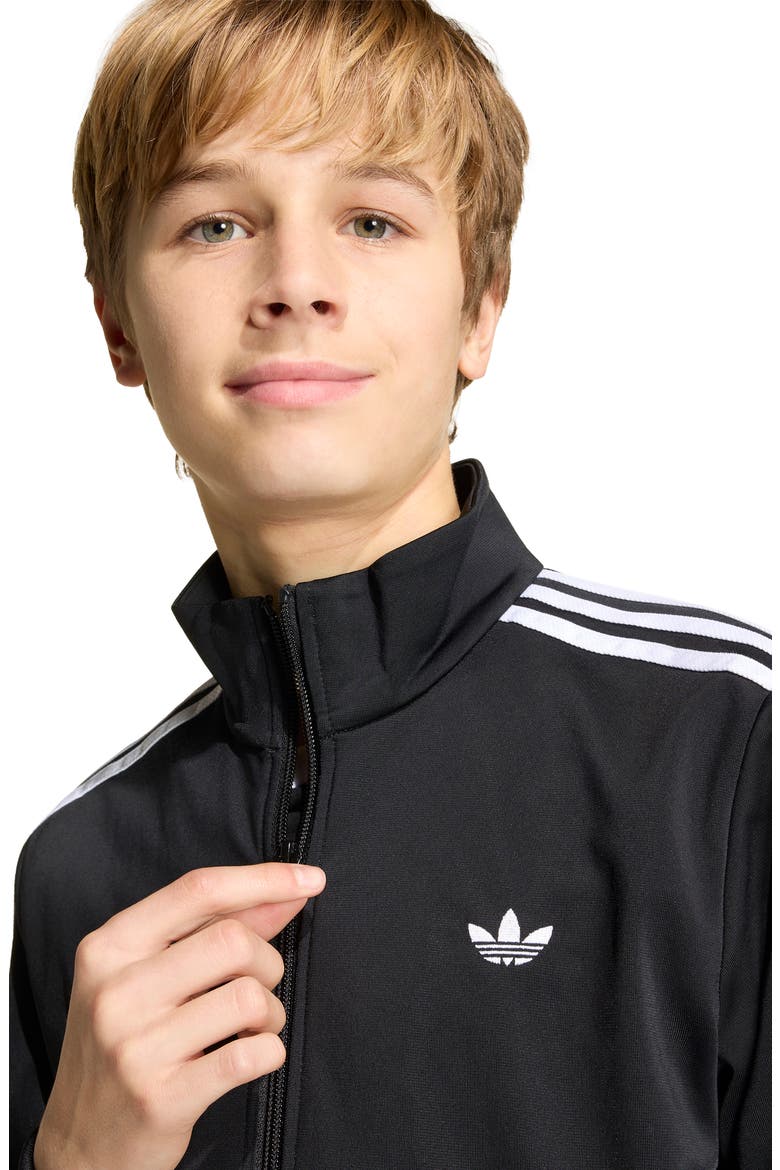 x Disney Kids' Firebird Track Jacket, Alternate, color, BLACK/ WHITE