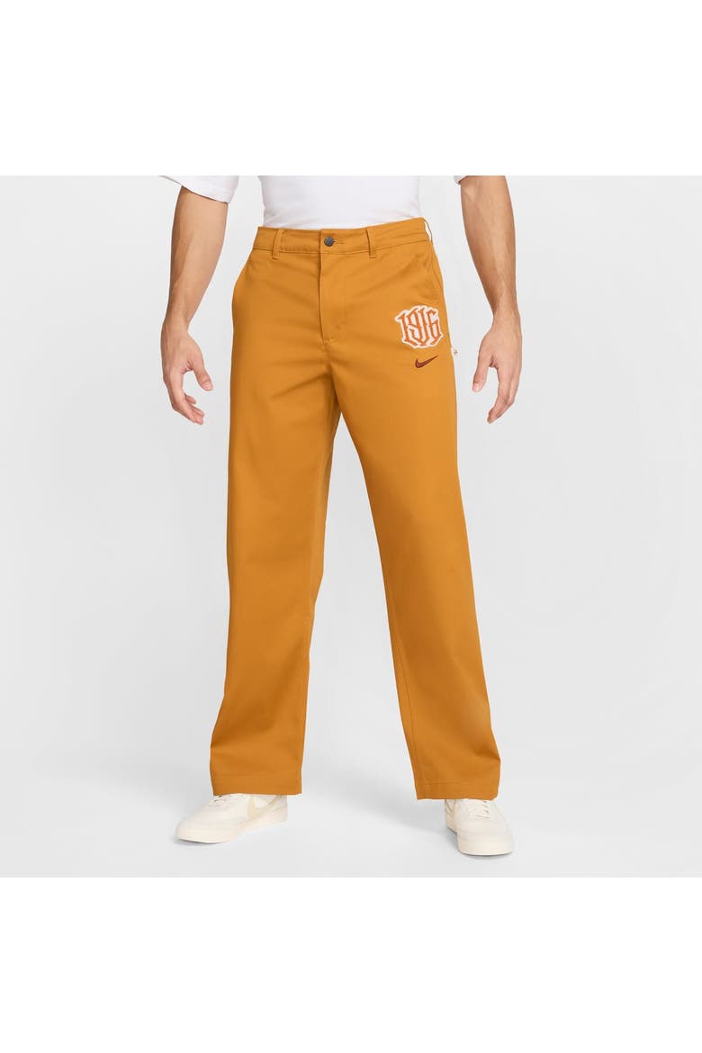 Men's Nike Brown Club America CA x CA El Chino Pants, Main, color, Brown