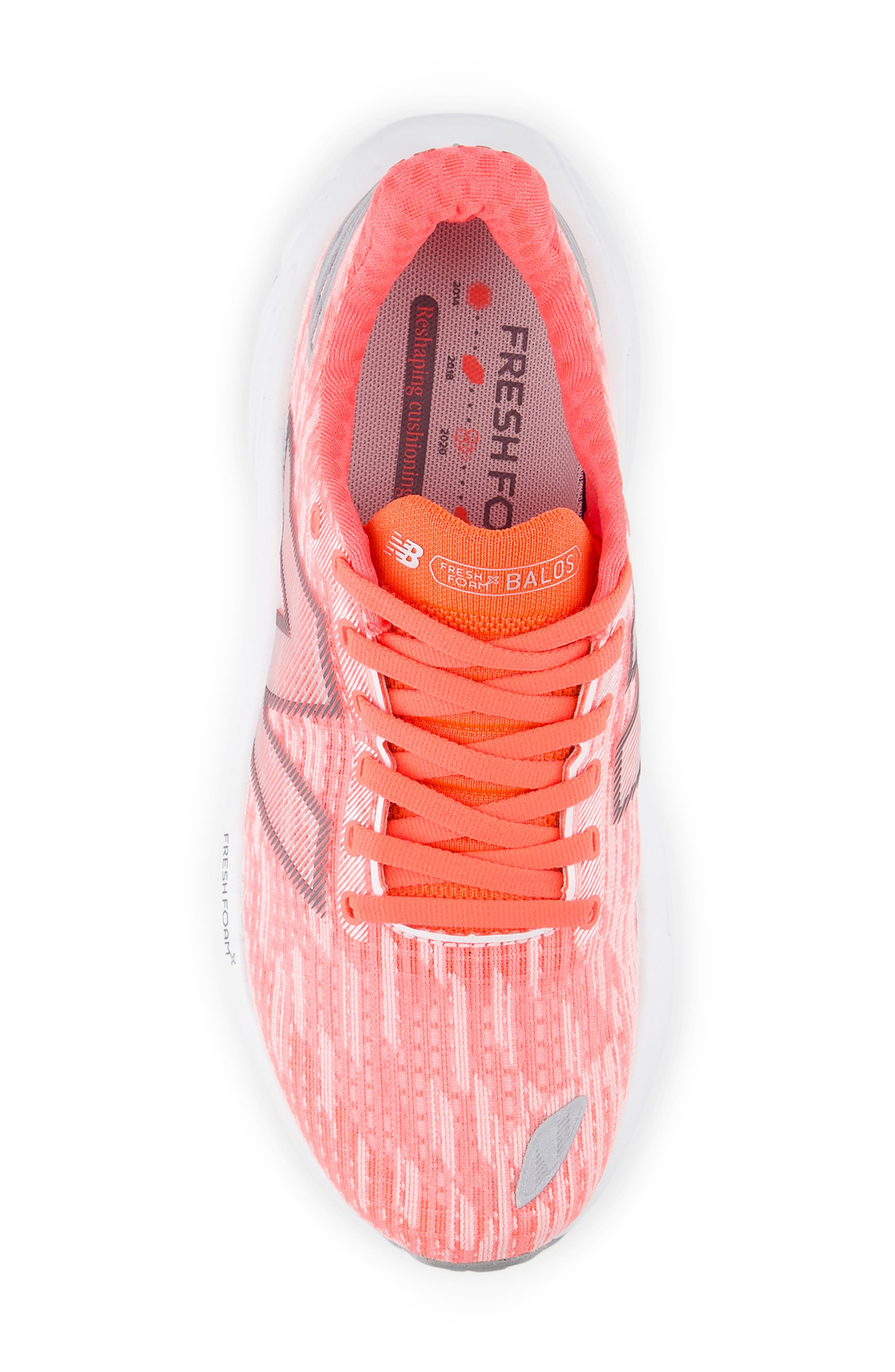 New Balance Balos V1 Running Sneaker, Alternate, color, Urgent Red/ Earth Shadow