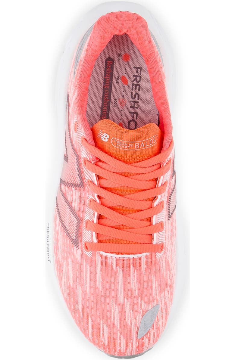 New Balance Balos V1 Running Sneaker, Alternate, color, Urgent Red/ Earth Shadow