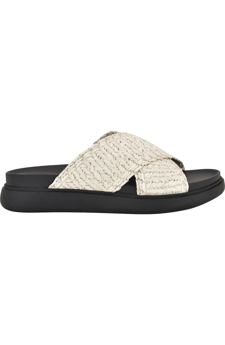 Calvin Klein Pacen Slide Sandal, Alternate, color, White