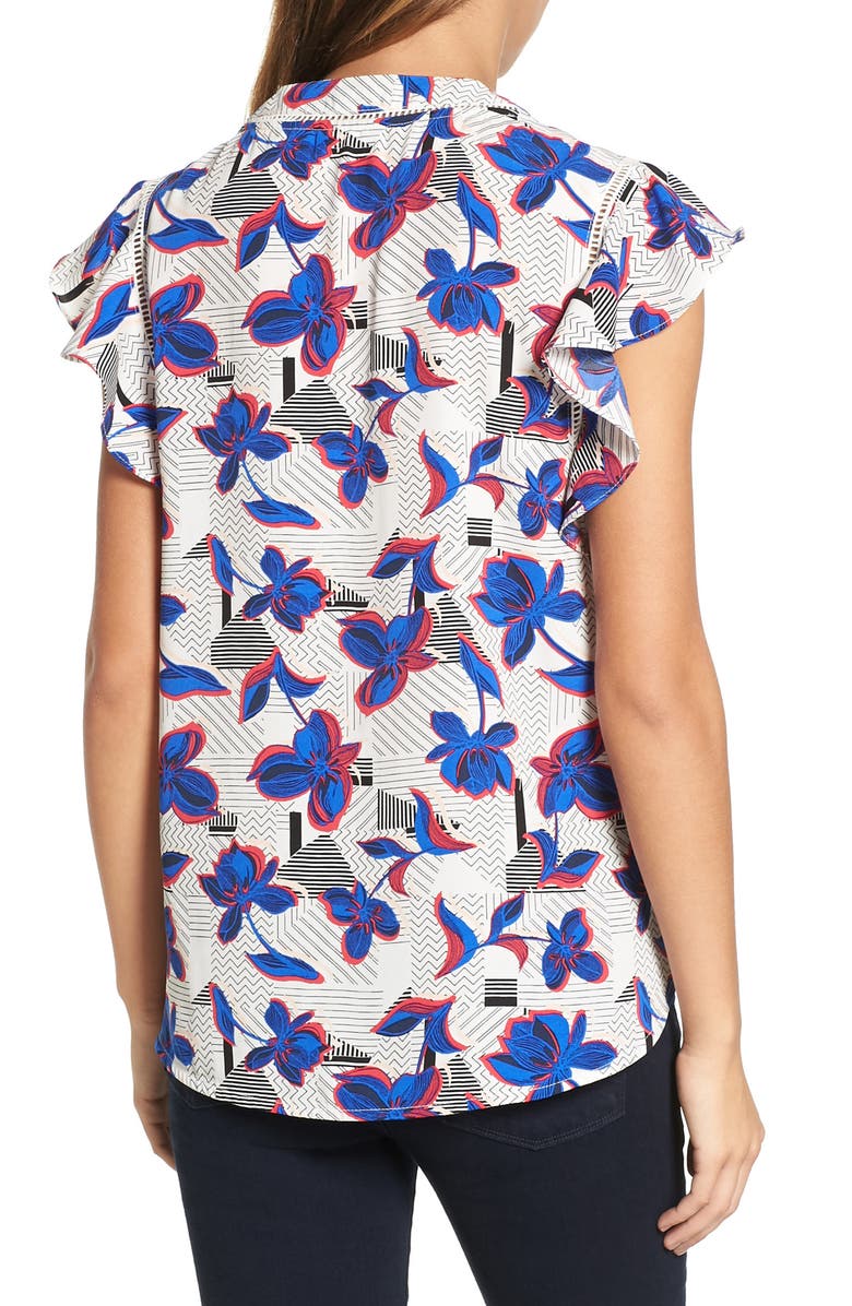 Halogen<sup>®</sup> Flutter Sleeve Top, Alternate, color, 