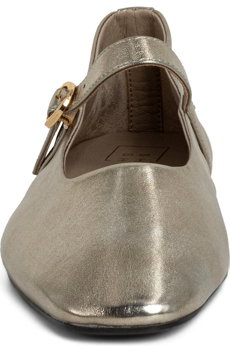 SHUSHOP Annabelle Mary Jane Flat, Alternate, color, Gold