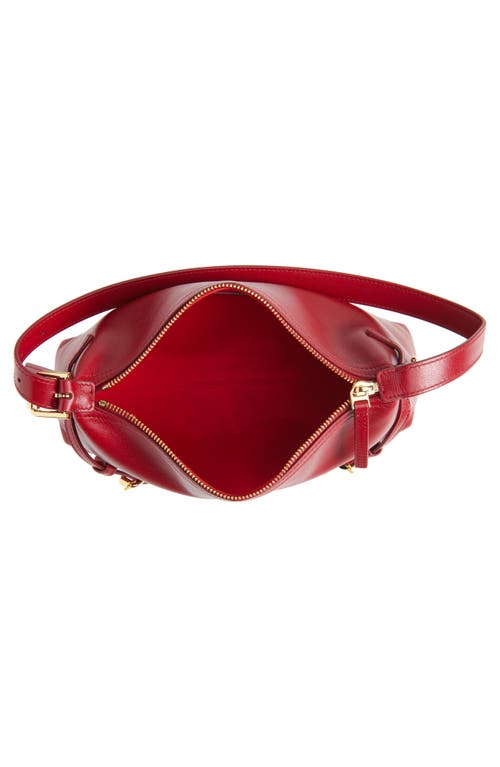 Givenchy Voyou Mini Leather Shoulder Bag In Red